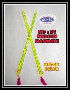 24 Acrylic Plastic Medium Nagmani Gohel Dandiya Manufacturer Exporter Producer Supplier Ahmedabad Gujarat India