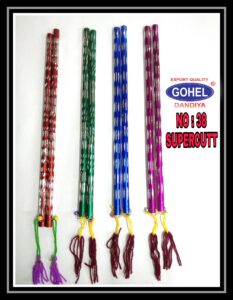 38 Aluminium Big Super Cut Gohel Dandiya Manufacturer Exporter Producer Supplier Ahmedabad Gujarat India