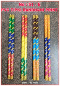 51 E PVC Coated Print PVC Print Gohel Dandiya Manufacturer Exporter Producer Supplier Ahmedabad Gujarat India