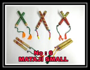 6 Wooden Small Mataji Small (4 to 6 inch) Gohel Dandiya Manufacturer Exporter Producer Supplier Ahmedabad Gujarat India
