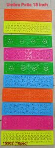 18 inch umbra patta 1Gohel Dandiya Rangoli Stencil Jali Manufacturer Exporter Supplier Producer Ahmedabad Gujarat India