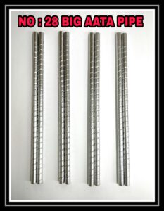 28 Stainless Steel Big Aata Pipe Gohel Dandiya Manufacturer Exporter Producer Supplier Ahmedabad Gujarat India