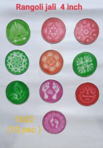 4 inch rangoli jaliGohel Dandiya Rangoli Stencil Jali Manufacturer Exporter Supplier Producer Ahmedabad Gujarat India