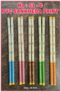 51 C PVC Coated Print PVC Sankheda Print Gohel Dandiya Manufacturer Exporter Producer Supplier Ahmedabad Gujarat India