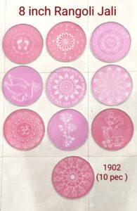 8 inch rangoli jaliGohel Dandiya Rangoli Stencil Jali Manufacturer Exporter Supplier Producer Ahmedabad Gujarat India