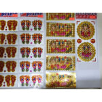 Diwali Stickers Gohel Dandiya Manufacturer Exporter Supplier Producer Ahmedabad Gujarat India (5)